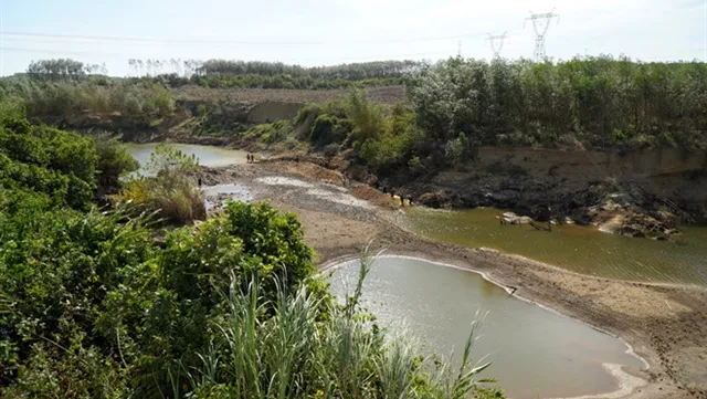 Quảng Trị’s Vĩnh Phước River on the verge of drying up