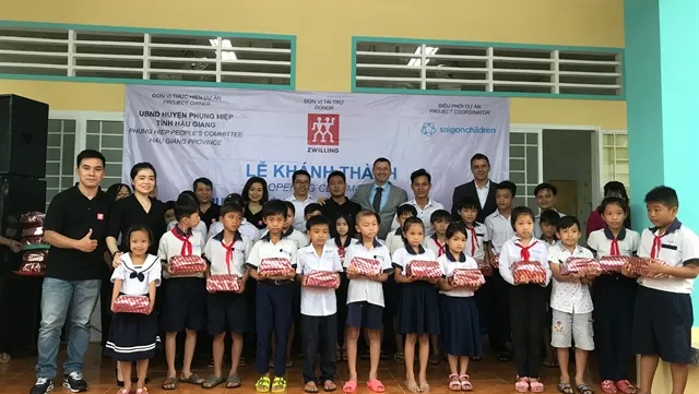 New primary school to benefit disadvantaged kids in Hậu Giang Province