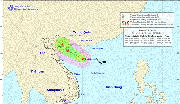 Tropical storm to hit on Thursday