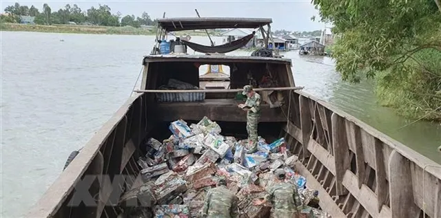 Seven tonnes of smuggled iron scrap seized in Việt Nam