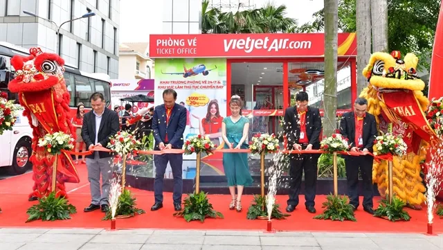 Vietjet opens a new ticket office in HCM City
