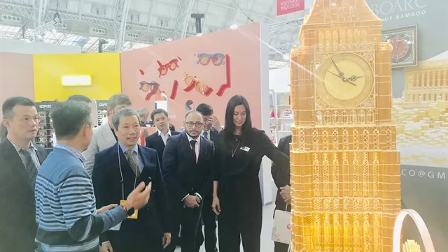 Vietnamese handicraft-makers display goods at UK’s leading international design-led event