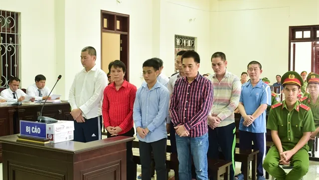 Eleven jailed for container thefts