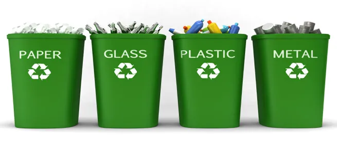 Man who loves to recycle garbage