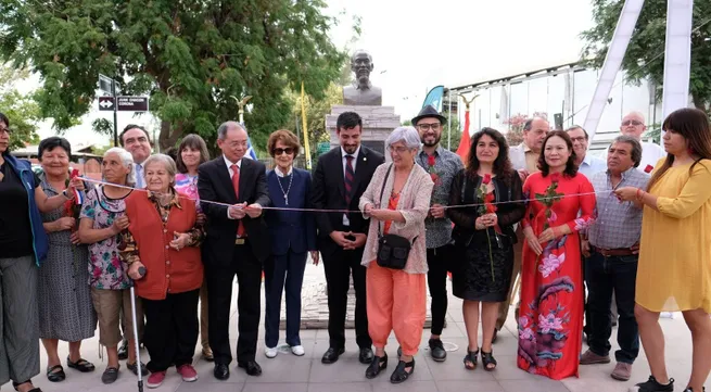 Ho Chi Minh Park in Santiago upgraded