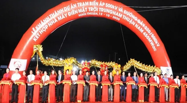 Trung Nam Group inaugurates VND12 trillion solar power project