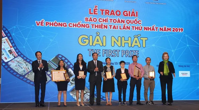 VTV wins first prize at National Press Awards for Natural Disaster Prevention and Control