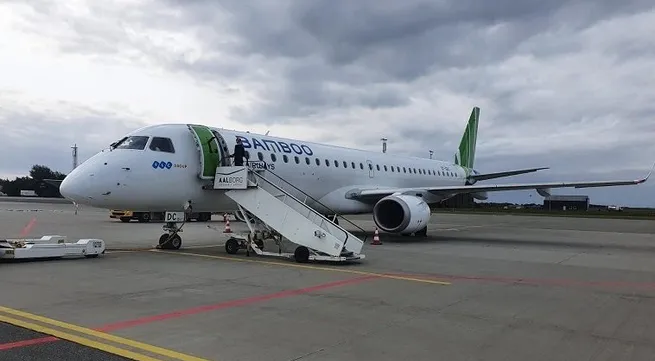 Bamboo Airways receives modern Embraer E195 aircraft