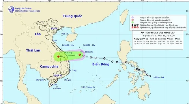 Central region braces for new tropical depression and heavy rains