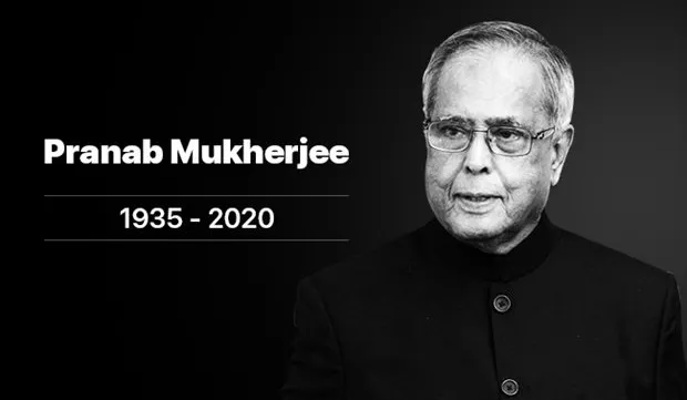 Condolences to India over death of former President Pranab Mukherjee
