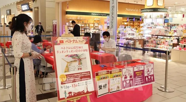 Vietnamese goods displayed at 40 AEON supermarkets in Japan