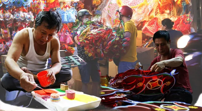 Phu Binh villagers strive to preserve the craft of lantern making