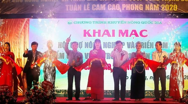 Agriculture and OCOP products fair opens in Hoa Binh