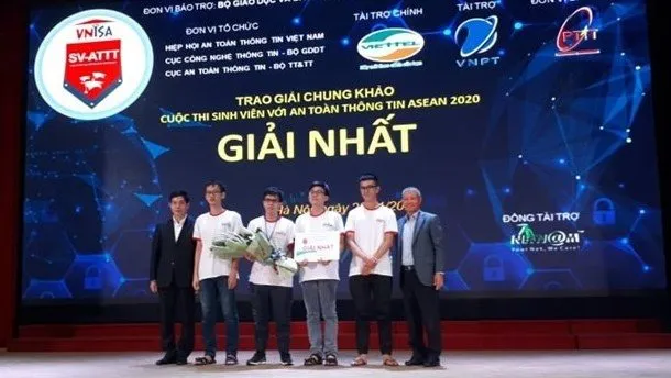 Vietnamese teams win 2020 ASEAN Student Contest on Information Security