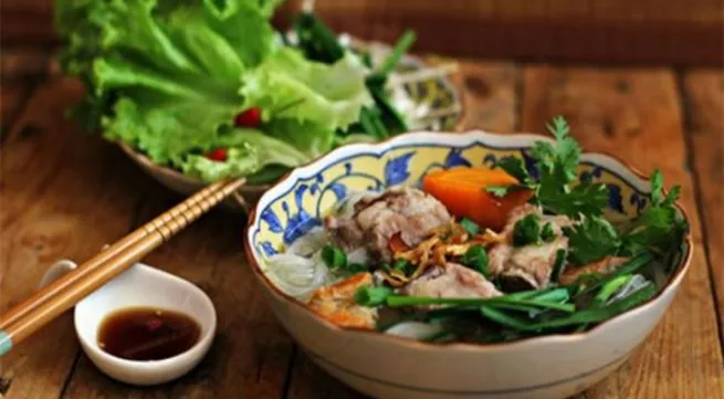 Vietnamese noodle soup—version of Can Tho