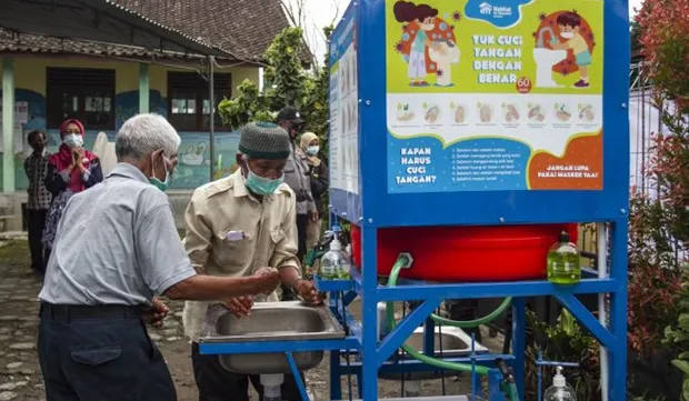 Regional head elections held in Indonesia