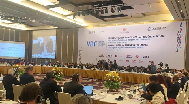 Vietnam Business Forum 2020 held in Hanoi