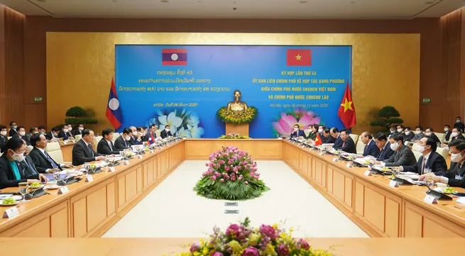 Vietnam-Laos Inter-Governmental Committee convenes 43rd meeting