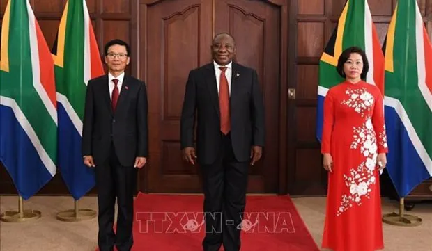 South African President hopes for ties with Vietnam to grow