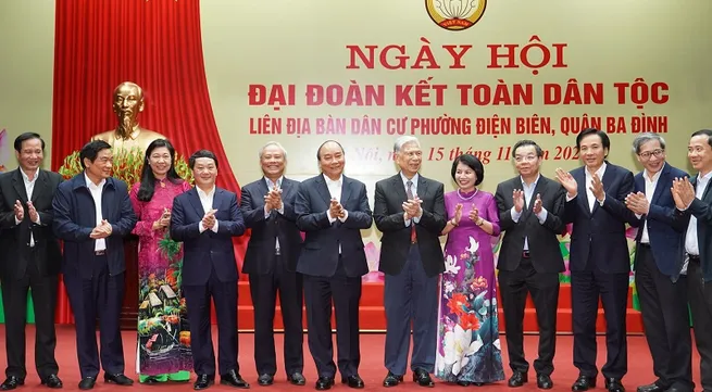 PM attends national solidarity event in Hanoi