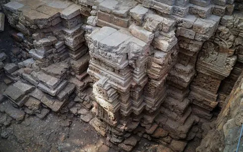 Relics of 1,000-year-old temple architecture found in Tay Ninh