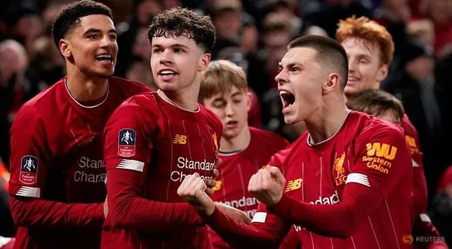 Liverpool's youngsters beat Shrewsbury in FA Cup replay