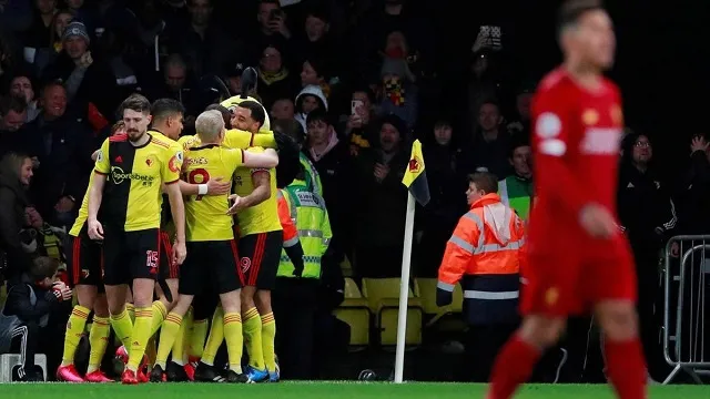 Liverpool's dream run ends in shock 3-0 thrashing at Watford