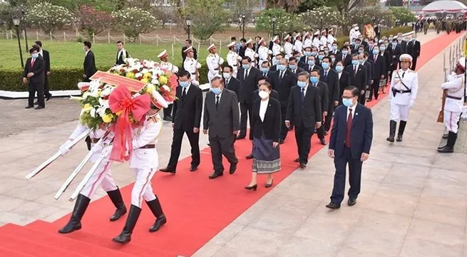 Laos celebrates Party’s 65th anniversary