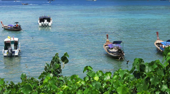 Ocean waste collection project in Thailand