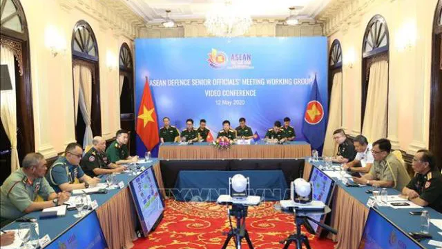 ASEAN Defense Senior Officials meeting work group video conference