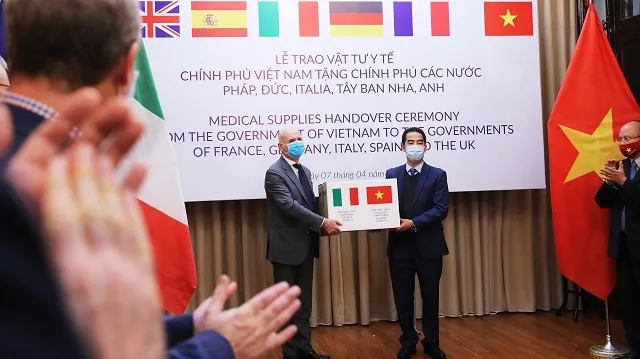 Italy thanks Vietnam for support in COVID-19 fight
