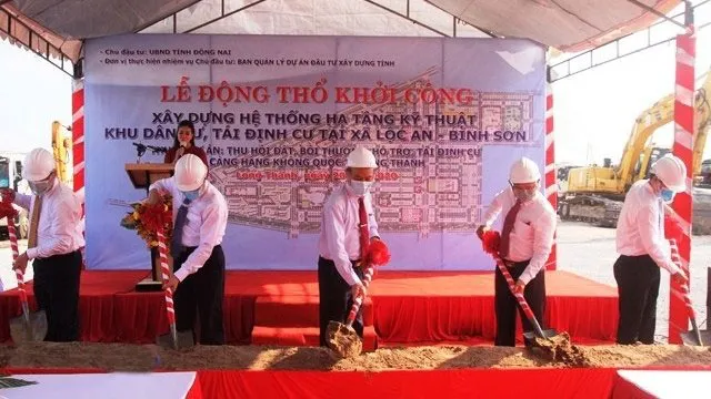 Work begins on resettlement area of Long Thanh airport project