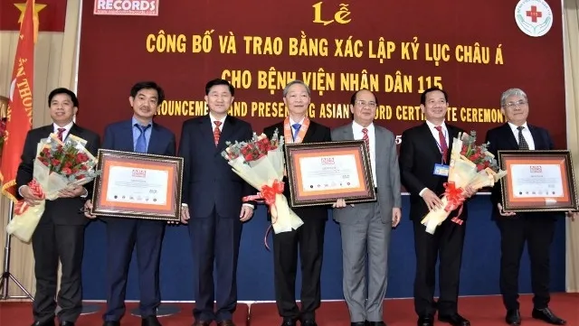 People’s 115 Hospital receives three Asian records