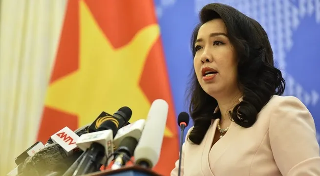 Vietnam welcomes East Sea stance in line with law: Foreign Ministry spokesperson