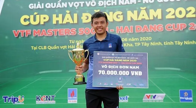 Ly Hoang Nam affirms no. 1 position in domestic tennis