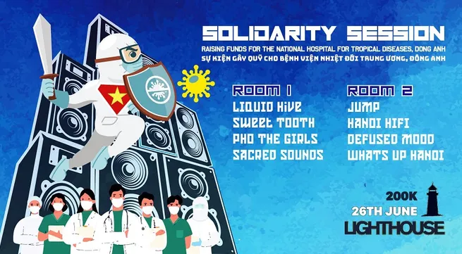 Expat & local Hanoi DJ collectives organise Covid-19 solidarity music event