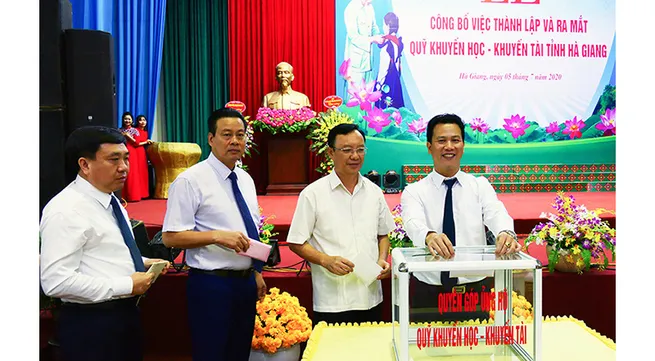 Ha Giang province launches fund to encourage education