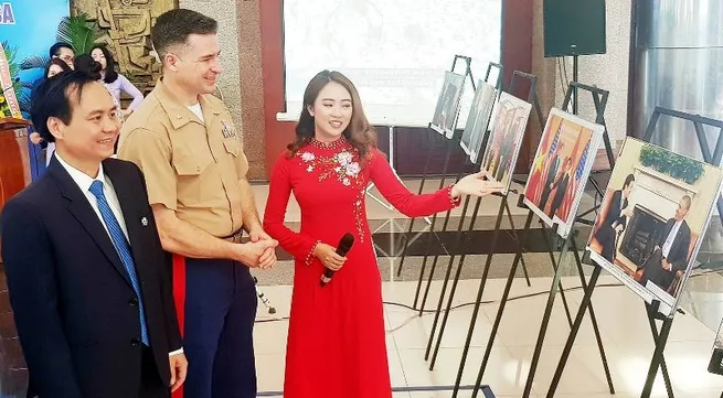 Quang Tri exhibition marks 25-year diplomatic ties of Vietnam, US