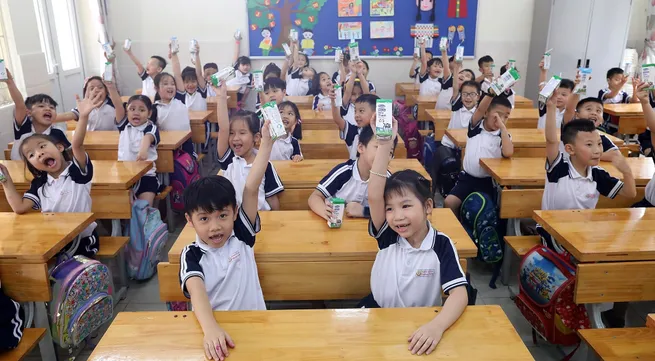 Spreading the joy of School Milk