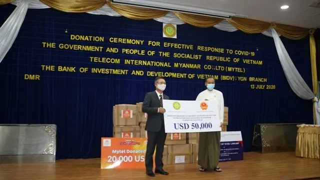 Vietnam supports Myanmar in COVID-19 fight