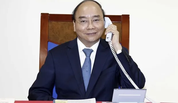 Prime Minister holds phone talks with EC President