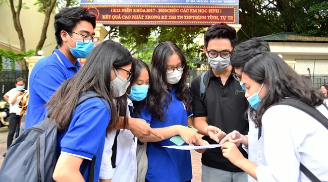 Vietnamese high-school students finish graduation exam amid coronavirus resurgence