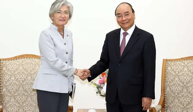 Prime Minister receives RoK Foreign Minister