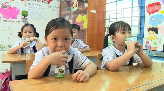 HCM City launches school milk programme