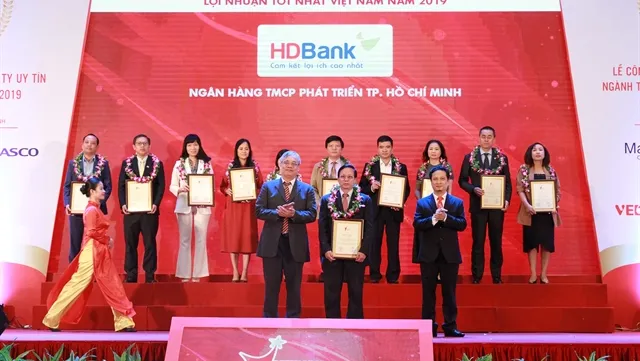 HDBank named among top 10 leading profitable banks