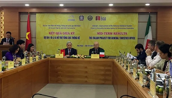 Italy supports Việt Nam in improving statistics system