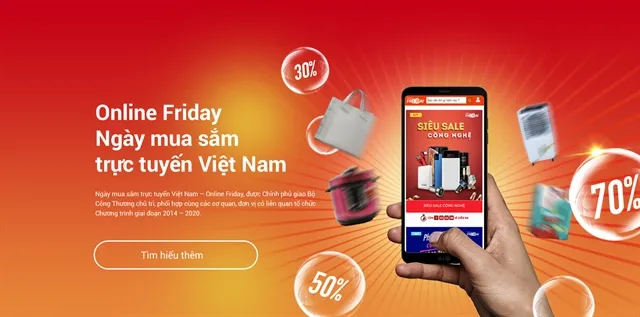 Online Friday 2019 supports sales through e-voucher