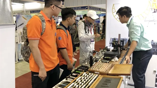 International machinery, supporting industry fairs open in HCM City