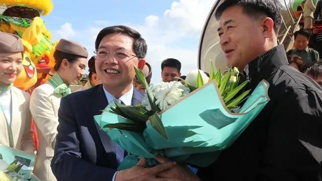 First international flight lands at Phú Cát airport