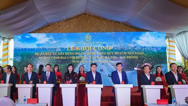 Construction of interchange connecting Hà Nội-Hải Phòng Expressway begins